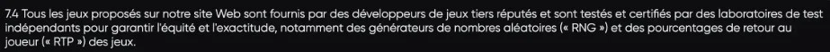 Équité et méthodes de test RNG 